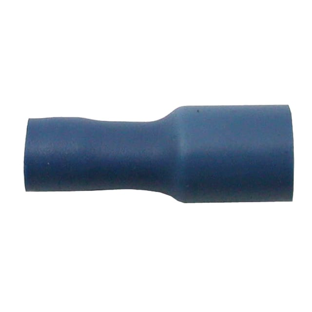 Runde, Blaue, Isolierte Steckerhülse, Durchmesser 5 Mm, Querschnitt 1,5–2,5 Mm²