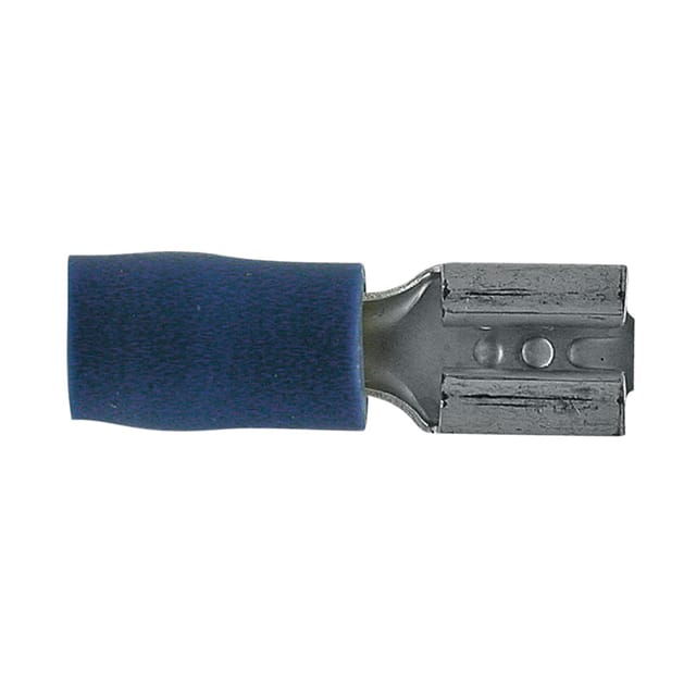 Crimpverbinder, Flach, Teilisoliert, 4,8 X 0,5 Mm, 1,5–2,5 Mm²