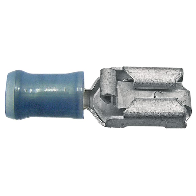Crimpverbinder, Flach, Teilisoliert, 6,3 X 0,8 Mm, 1,5–2,5 Mm²