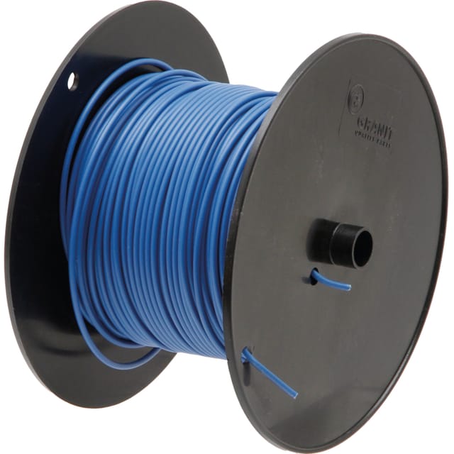 Blauer Draht, Einadriger Kabelbaum, Querschnitt 0,75 Mm², L = 100 M