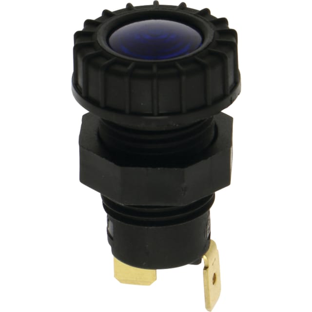 Kontrollleuchte Blau 12v 2wk/t2w