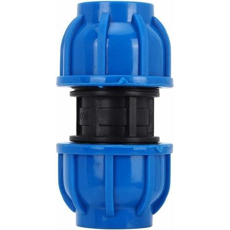 Linghhang – 4er-pack 32-mm-pe-rohrverschraubungen (gerade) – Robuster Kunststoffverbinder – Reduziert Druckverlust – Erhält Die Trinkwasserqualität