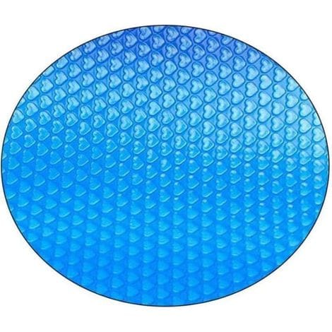Runde Solar-poolabdeckung 120 Cm – Wärmedämmende Luftpolsterfolie, Uv-schutz Und Natürliche Erwärmung