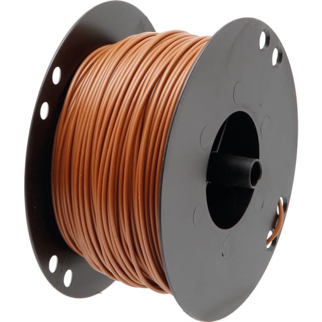 Braunes Kabel, Einadriger Kabelbaum, Querschnitt 1,0 Mm², L = 100 M