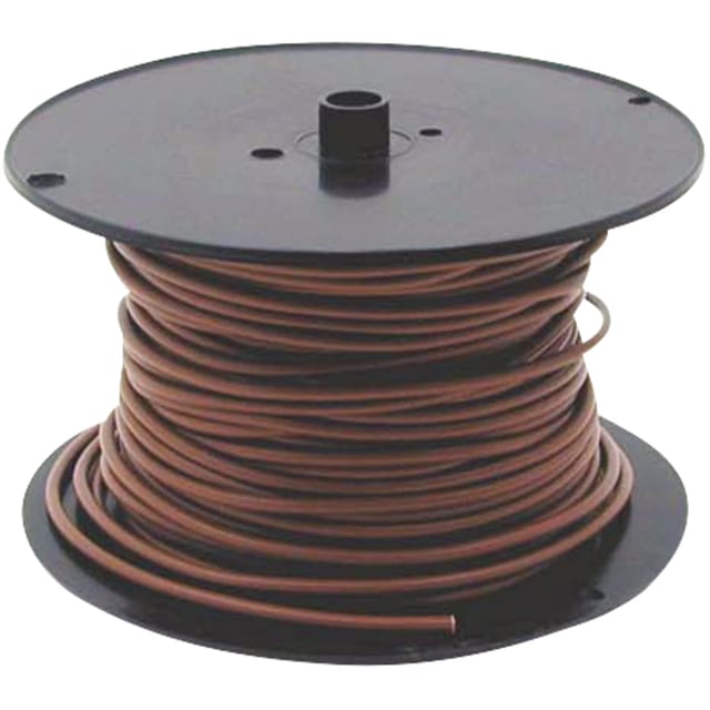 Braunes Kabel, Einadriger Kabelbaum, Querschnitt 1,5 Mm², L = 100 M