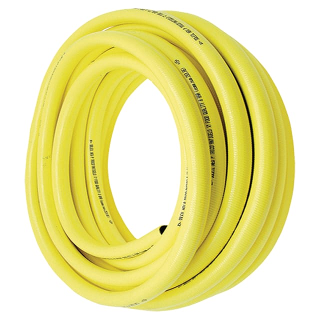 Gelber Pvc-gartenschlauch, 1 1/2 Zoll (35 Mm), 25 M