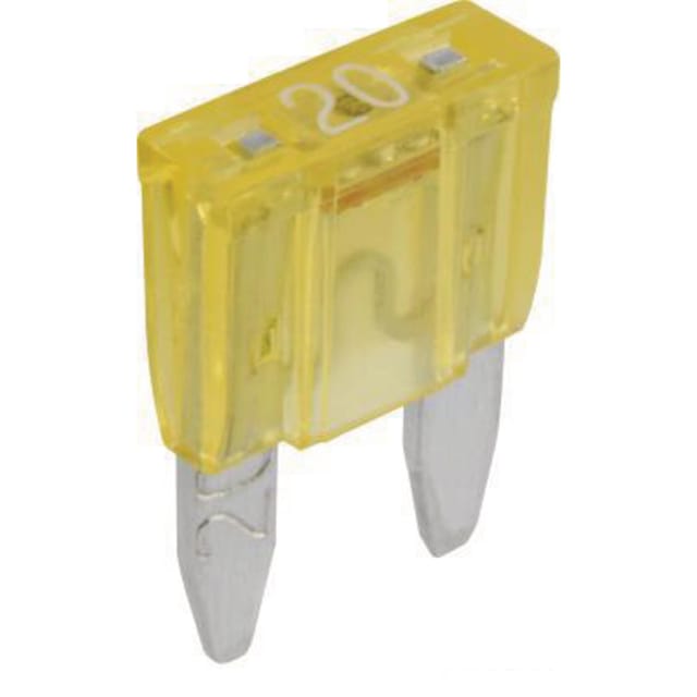 Mini-flachstecksicherungen 32v 20a 10 Stück.