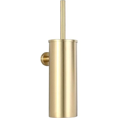 Fei Yu – Wandmontierter Wc-bürstenhalter Aus Edelstahl 304 – Wasserdicht Und Leicht Zu Reinigen – Antibakterieller Halter – Einfache Montage Mit 2 Löchern