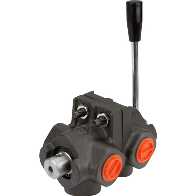 Manuelles 6-wege-ventil, Zentral Öffnend, G3/8" 60l