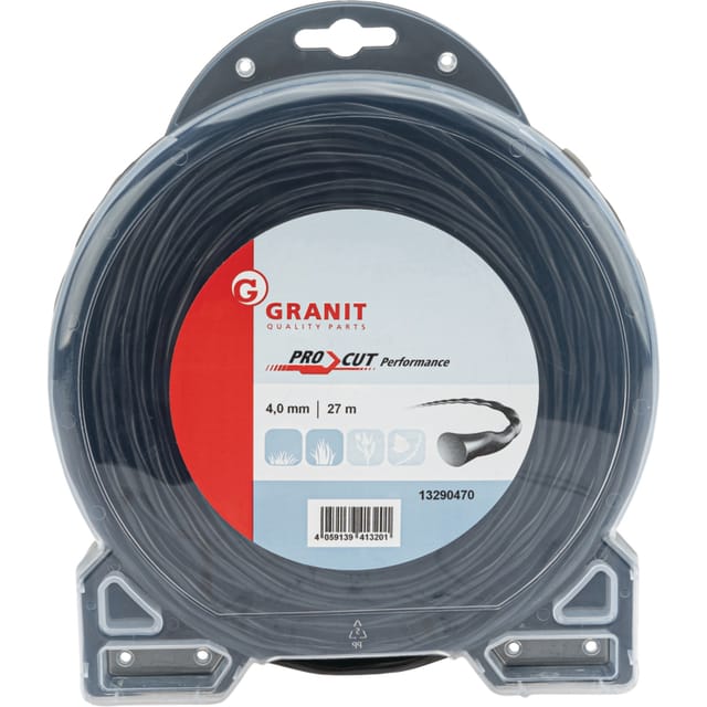Pro Cut Spiralschneidfaden Aus Nylon, 4,0 Mm, 27 M