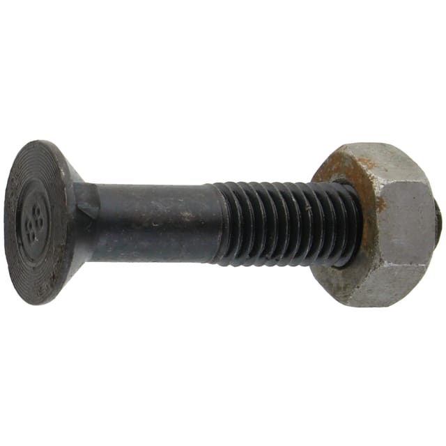 Pflugbolzen Mit Mutter M10x50mm 8.8 Din 11014 Kopf Ø 19 Mm Für Pflug 1050148