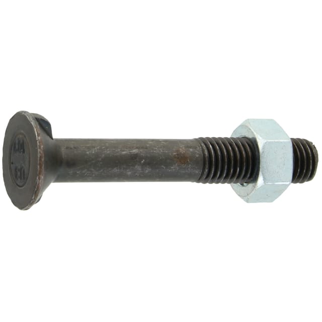 Pflugbolzen Mit Mutter M12x1,75, Länge 80 Mm, Klasse 10.9, Din 11014, Pflug 12801410