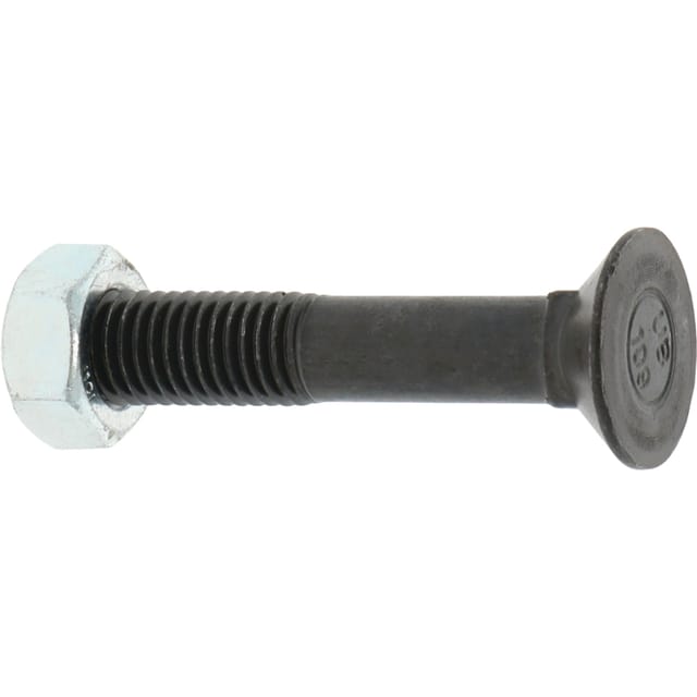 Schraube Mit Mutter M14x2, Länge 80 Mm, Festigkeitsklasse 10.9, Din 608, Kopf-ø 28 Mm, Pflug 1480810