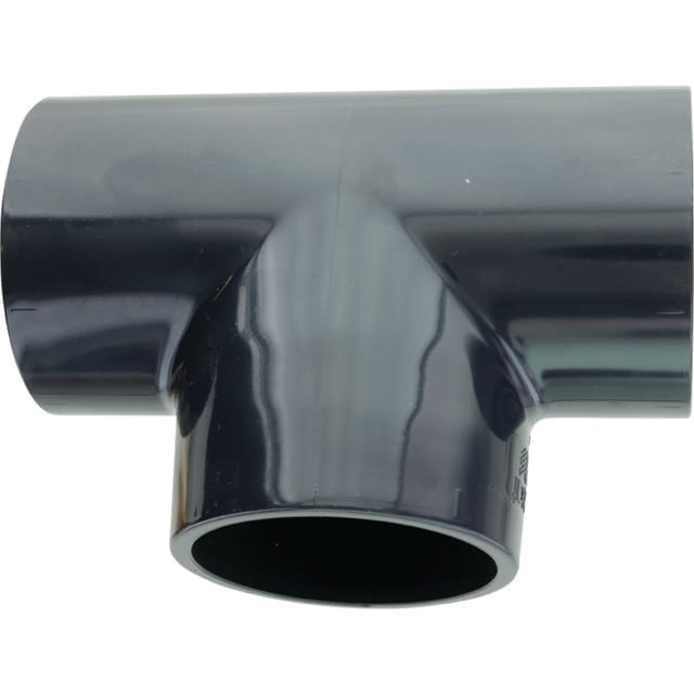 Pvc-u-t-stück Ø 63 63x32,5x38 Mm 16 Bar Für Tropfleitung 0110257