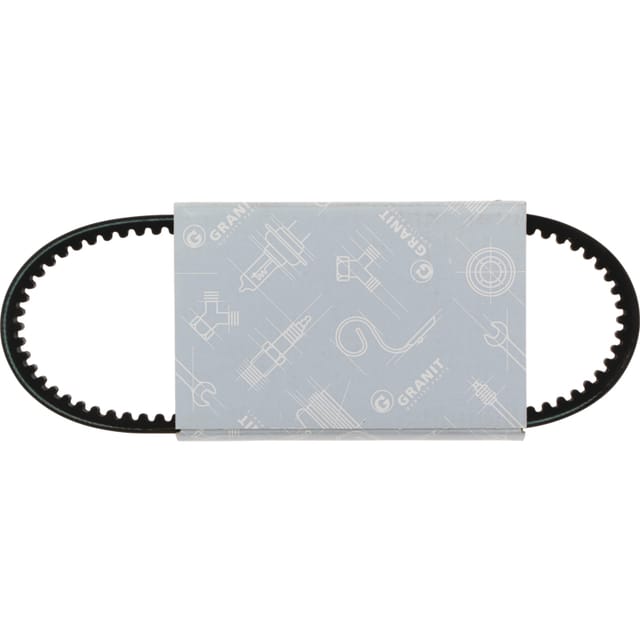 Zahnriemen, Gummi-keilriemen, 10 X 549 Mm, Arbeitsbreite 587 Mm, Typ Xpz Granite
