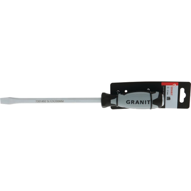 Flachschraubendreher 12 X 200 Mm, Stahl S2