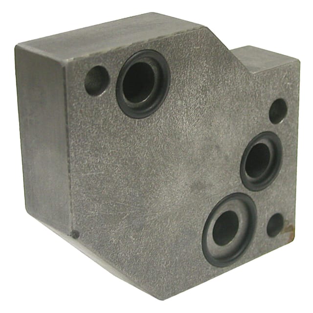Hydraulikanschlussplatte 100x118x25 Mm Für Deutz