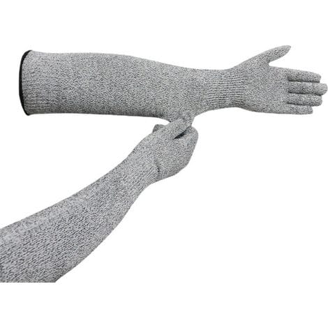 Schnittfeste Handschuhe, Professionelle, Hochgradig Schützende Schnitthandschuhe, Sicherheitshandschuhe Für Die Küche, Schutzhandschuhe, Schutzklasse 5, 45 Cm