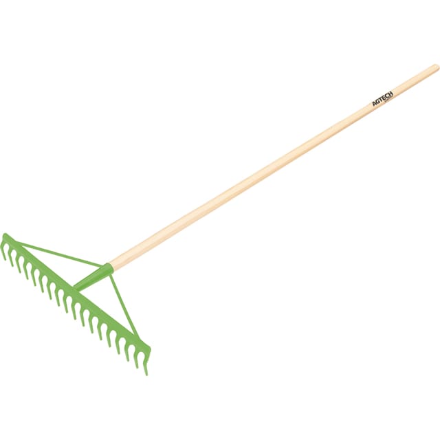 Gartenrechen Für Steine ​​mit Holzstiel, 20 Zinken, 1600 X 550 Mm, 76282