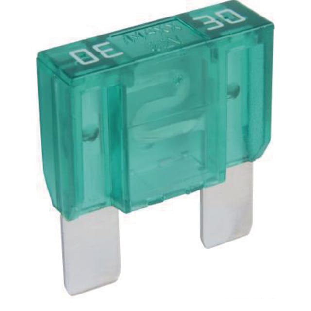 Maxi-flachsteckersicherung 32 V 1 X 30 A 29,7 X 33,9 Mm Grün