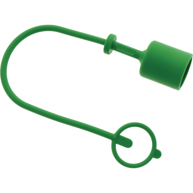 Dn12-stecker-staubschutzkappe Grün