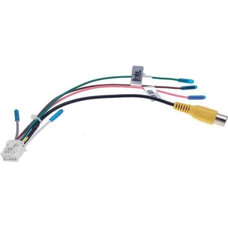 10-poliger Rca-videoadapter Für Rückfahrkamera – Kabelanschluss Für Android-radio – Fahrzeugkompatibel – Videoeingangskabel