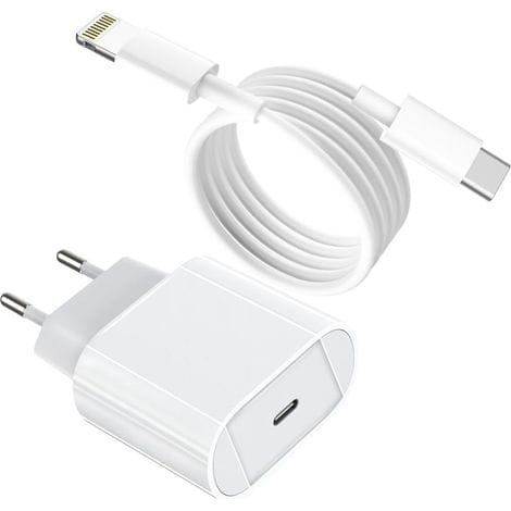 20-w-schnellladegerät Für Iphone Mit 1,8 M Langem Usb-c-auf-lightning-kabel – Mfi-zertifiziert – Überstrom- Und Überhitzungsschutz