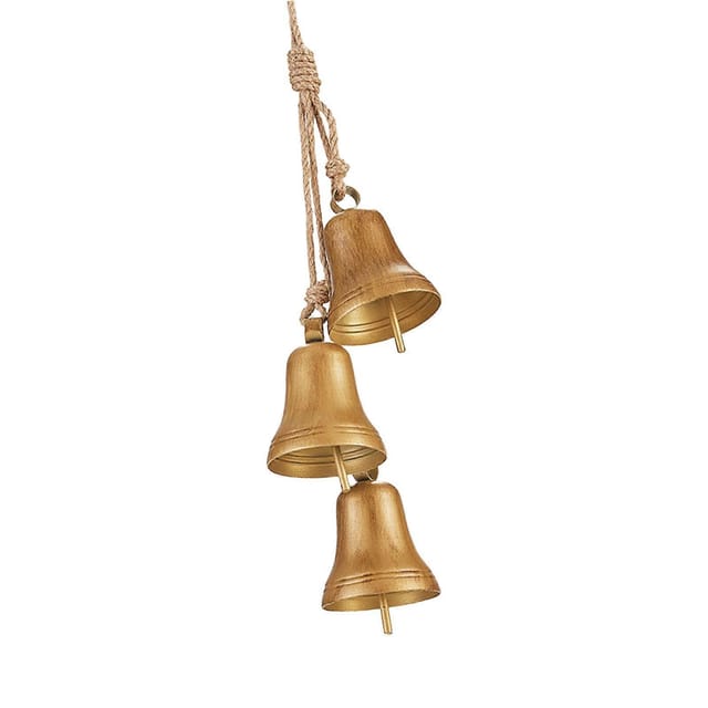Rostfreie Weihnachtsglocke Für Haus Und Garten, Elegante Weihnachtsdekoration Für Drinnen Und Draußen, Mehrfarbig