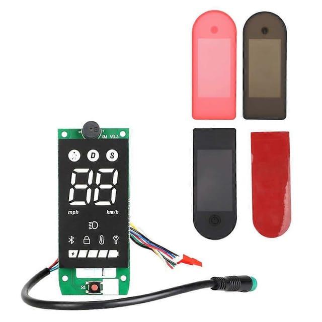 Anzeigefeld Für Den Elektroroller Xiaomi 4 Lite Der 2. Generation: Armaturenbrett, Bedienfeld, Messgerät, Platine Und Zubehör.