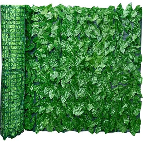 [french Days] Künstlicher Efeu-sichtschutz, 0,5 M X 3 M, Künstliche Heckenrolle, Künstliche Laubhecke, Sichtschutzzaun, Gartensichtschutz Für Balkon Und Garten