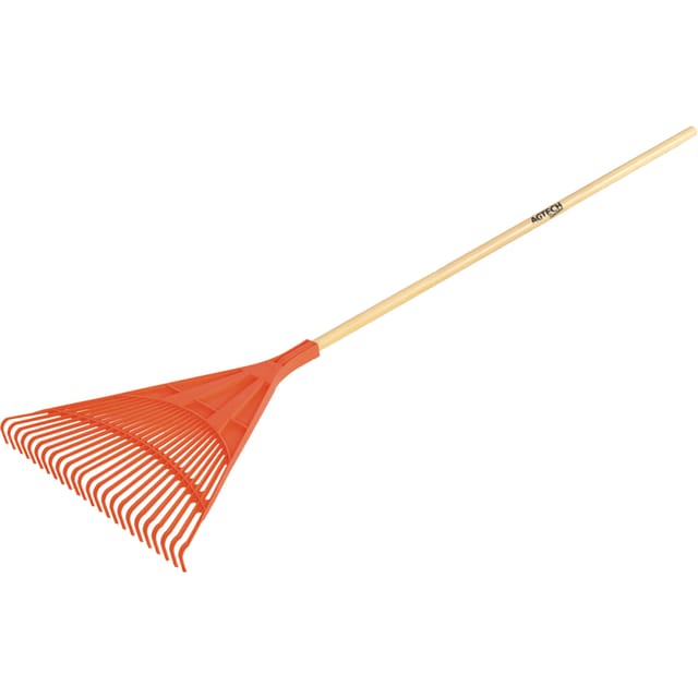 Gartenlauchrechen Mit Holzstiel, 27 Zinken, 1800 X 610 Mm, 15343