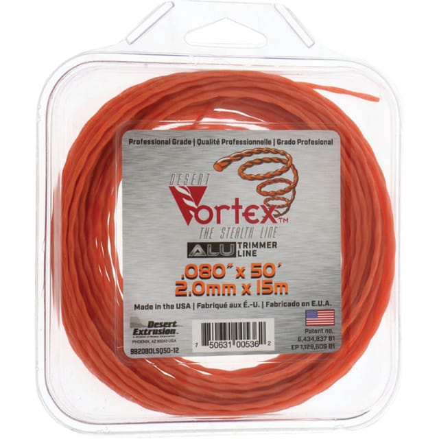 Vortex Alu Nylon-schneidfaden, 2,0 Mm, 15 M