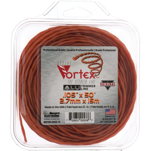 Vortex Alu Nylon-schneidfaden, 2,7 Mm, 15 M