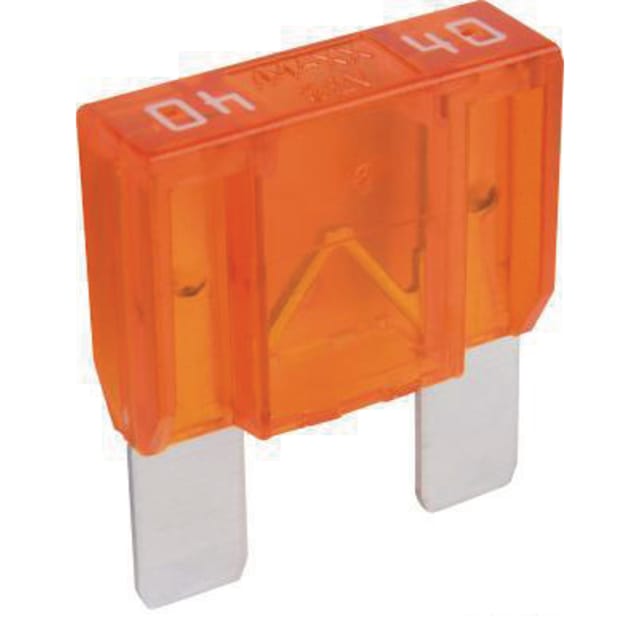 Maxi-flachsteckersicherung 32 V 1 X 40 A 29,7 X 33,9 Mm Orange