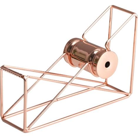 Eleganter, Roségoldener Klebebandabroller Aus Metall Mit Sauberem Schnitt, Tisch-klebebandhalter, Büro- Und Schulbedarf