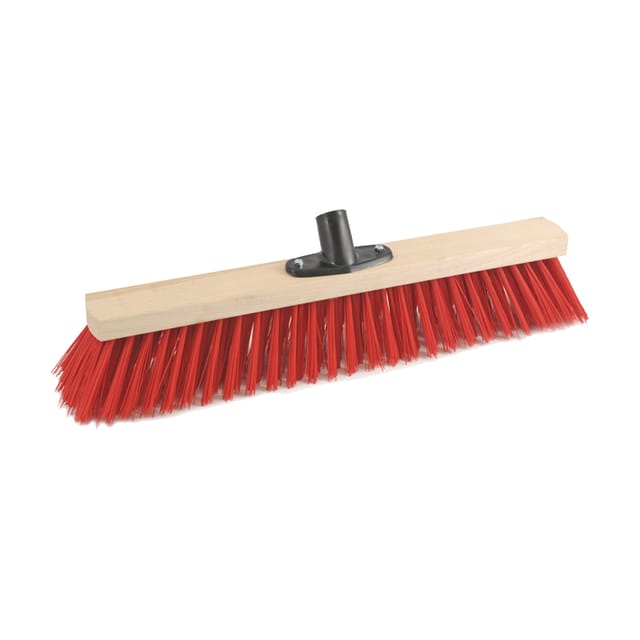 Gartenbesen Ohne Stiel, 500 Mm, Rot