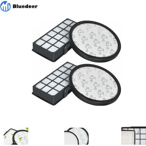 2-teiliges X-trem Power Cyclonic Kompatibles Filterset (280327-51687) (zr006001) Staubsauger
