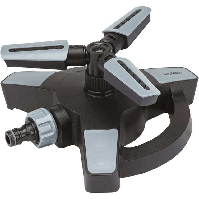 3-armiger Rotationsregner, 6 Stück. Schwarze Edition