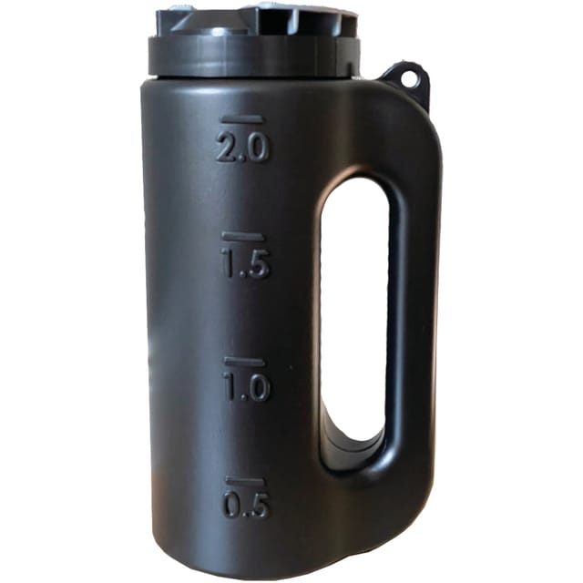 Granulatstreuer Mit Deckel 2l Black Edition