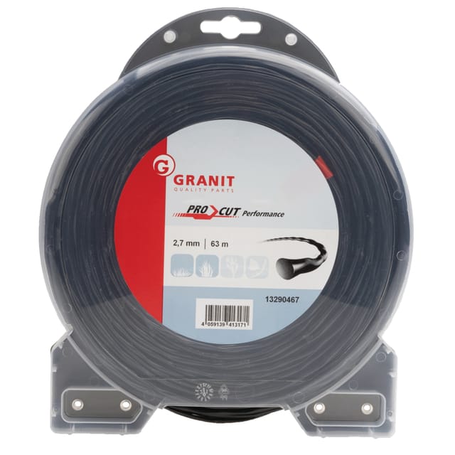 Pro Cut Spiralschneidfaden Aus Nylon, 2,7 Mm, 63 M