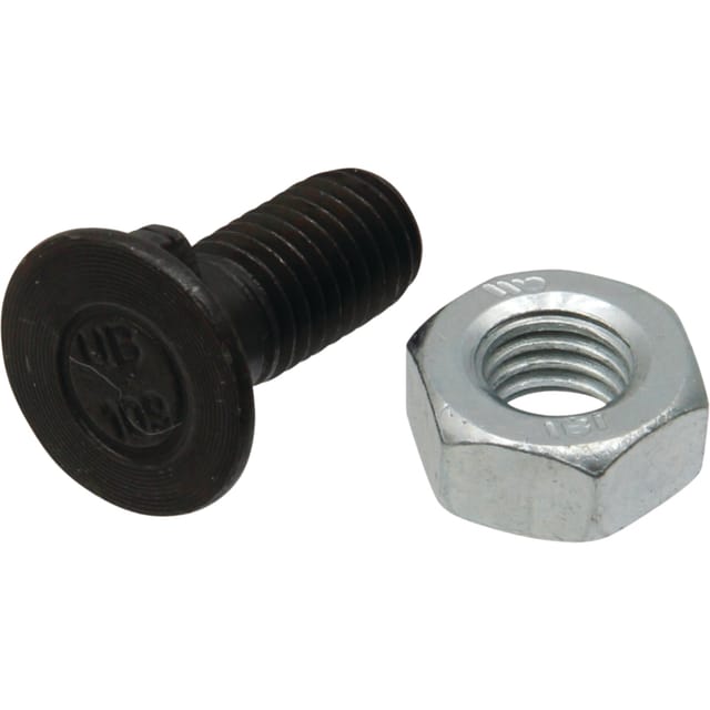 Pflugbolzen Mit Mutter M10x1,5x25mm Klasse 10.9 Din 604 Für Pflug 1025410