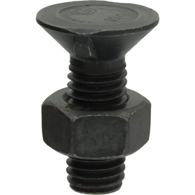 Pflugbolzen Mit Mutter M12x1,75 Länge 35 Mm Klasse 10.9 Din 11014 12351410