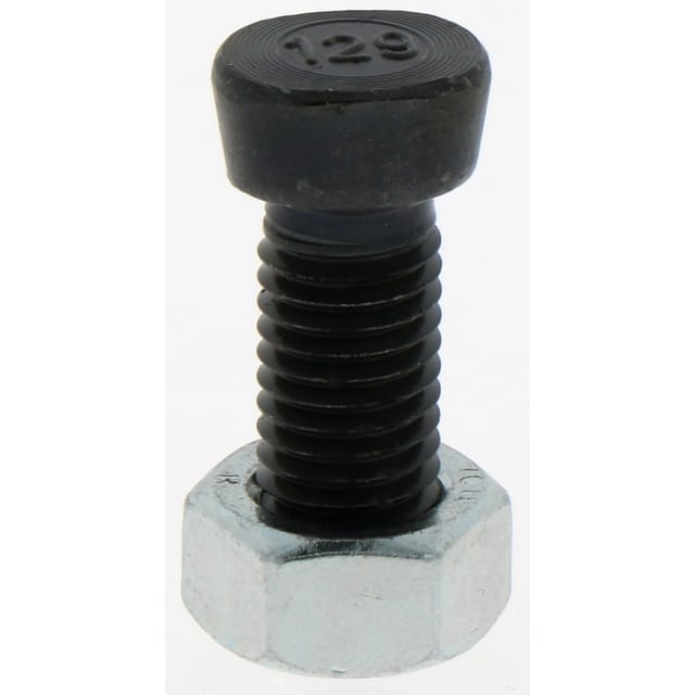 Konischer Pflugbolzen Mit Mutter M12x1,75, Länge 40 Mm, Festigkeitsklasse 12.9 Für Pflug 1240r