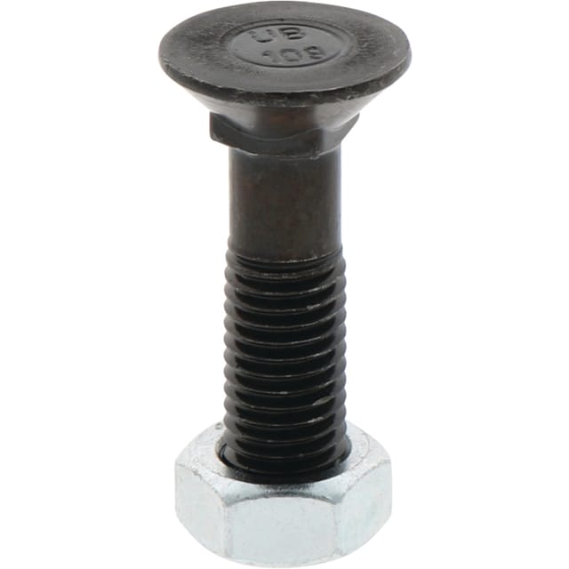 Pflugbolzen Mit Mutter M14x2, Länge 60 Mm, Din 608, Kopf Ø 28 Mm, Pflug 1460810