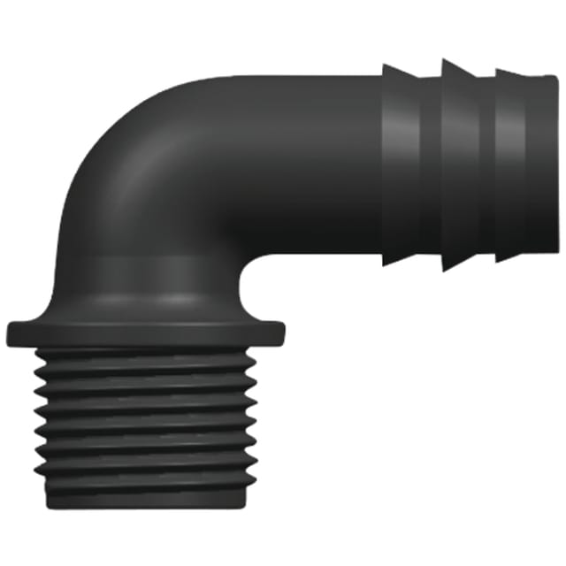 Bewässerungs-tropfschlauch-winkelstück 20x1/2" Gz