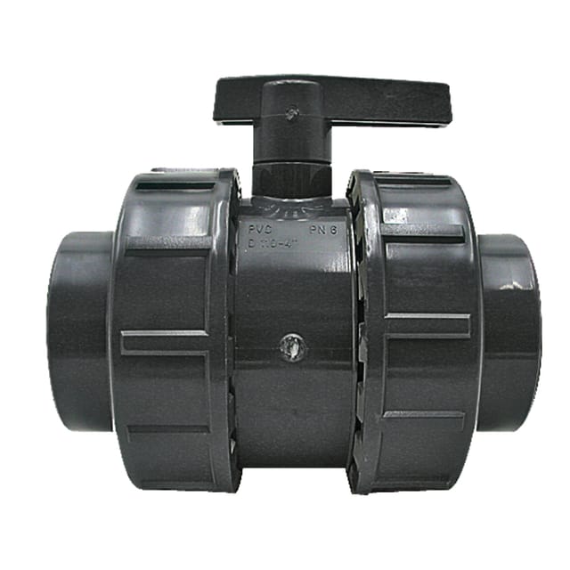 Kugelhahn Pp Dn 15 52 X 48 X 42,5 Mm Pn 10 Bar Für Tropfleitung