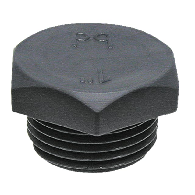Gewindestopfen Aus Pp-kunststoff, Außengewinde 1/2" Für Tropfschläuche