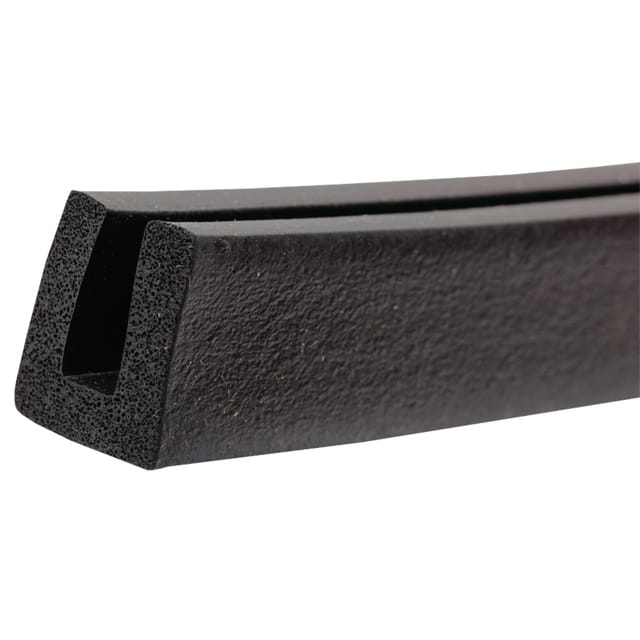 Gummiprofil, Rollenlänge 50 M, Material Epdm, Schwarz, 21 X 18 Mm Arzo04050974