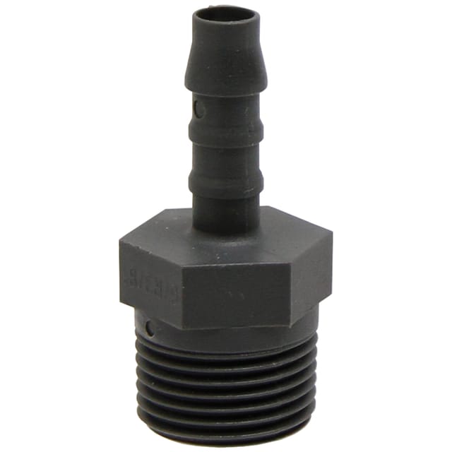 Pvc-schlauchverbinder, Außengewinde 1/2" Durchmesser 16 Mm, Länge 58 Mm, Tropfschlauchanschluss