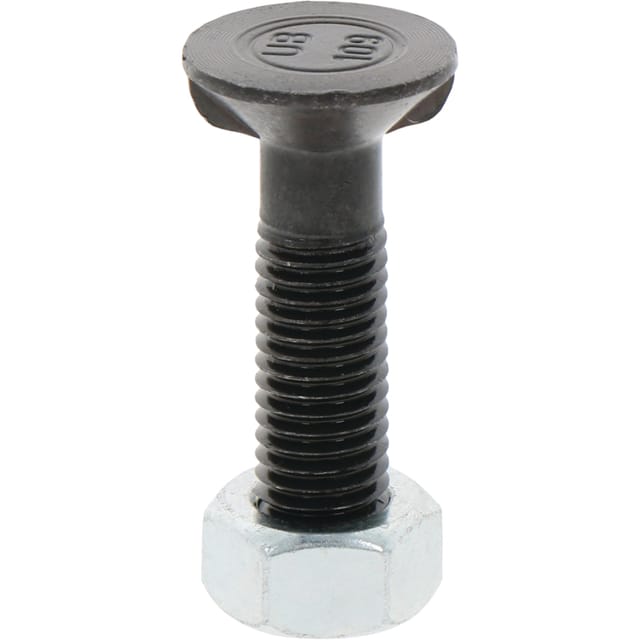 Doppelnasen-pflugbolzen, 8 Stück, M12 X 1,75 X 50 Mm, Festigkeitsklasse 10.9, Din 11014, Granit
